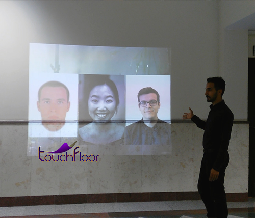 TouchFloor پروژکتور لمسی واکنشگرا دانشگاه ها فرش هوشمند تاچ فلور